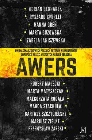 Okładka antologii opowiadań - Awers
